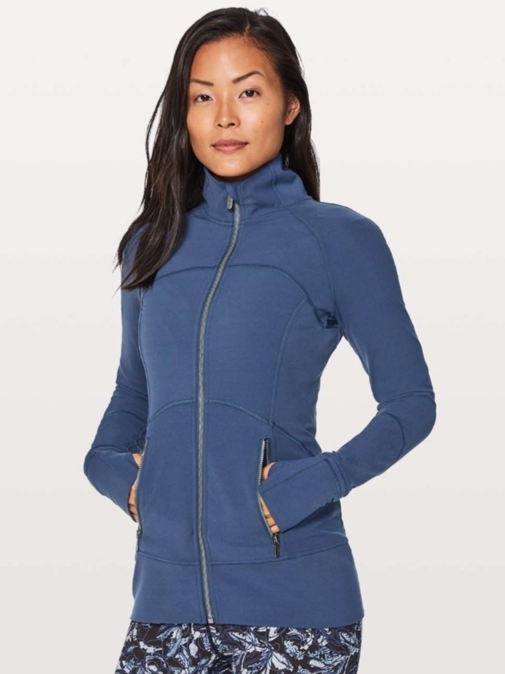Lululemon Contour JacketMineral Blue size 8